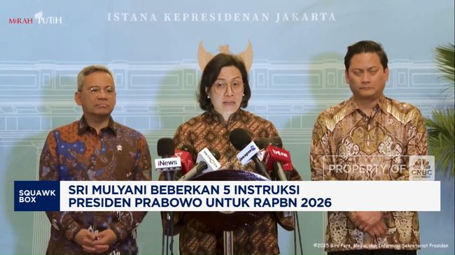 Video: Sri Mulyani Beberkan 5 Instruksi Presiden Prabowo di RAPBN 2026