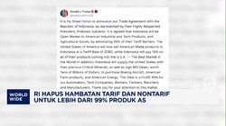 Video: Wow! RI Hapus Hambatan Tarif & Nontarif 99% Produk AS