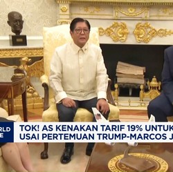 Video: AS Kenakan Tarif 19% ke Filipina Usai Trump-Marcos Jr Bertemu