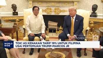Video: AS Kenakan Tarif 19% ke Filipina Usai Trump-Marcos Jr Bertemu