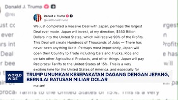 Video: Trump: Kesepakatan AS-Jepang Bernilai Ratusan Miliar Dolar