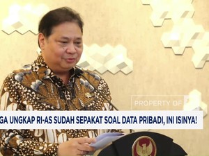 Video: Airlangga Ungkap RI-AS Sepakat Soal Data Pribadi, Ini Isinya!