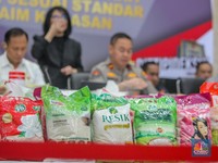 Kronologi Polri Tindak 3 Pengusaha Beras Curang-Bohong Kemasan 5 Merek