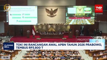 Video: Ini Rancangan Awal APBN Tahun 2026 Prabowo, Tembus Rp3.800 T