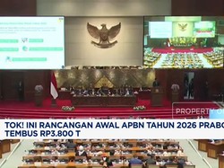 Video: Ini Rancangan Awal APBN Tahun 2026 Prabowo, Tembus Rp3.800 T