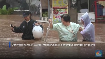 Diterjang Badai Tropis, Tetangga RI ini Dilanda Banjir