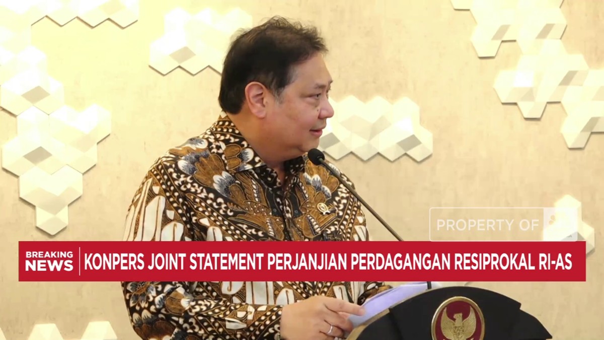 Video: Menko Airlangga Ungkap RI-AS Sepakati Tata Kelola Data Pribadi