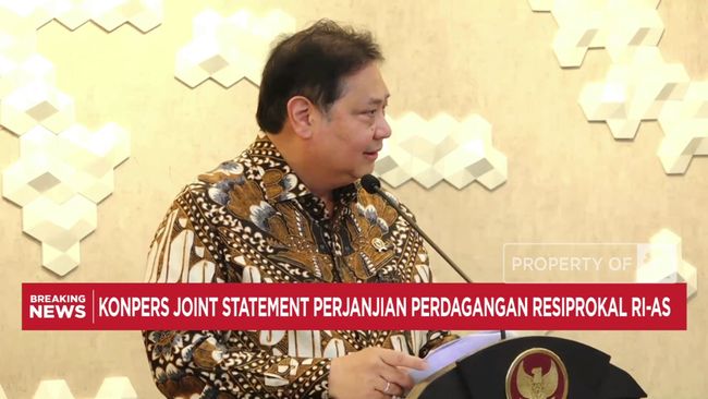 Video: Menko Airlangga Ungkap RI-AS Sepakati Tata Kelola Data Pribadi