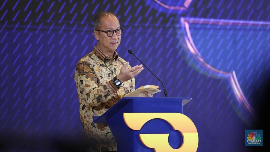 Pameran otomotif terbesar di RI, Gaikindo Indonesia International Auto Show (GIIAS) 2025 resmi dibuka hari ini, Kamis (24/7/2025). (CNBC Indonesia/Tri Susilo)
