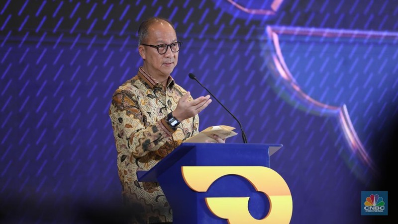 Pameran otomotif terbesar di RI, Gaikindo Indonesia International Auto Show (GIIAS) 2025 resmi dibuka hari ini, Kamis (24/7/2025). (CNBC Indonesia/Tri Susilo)