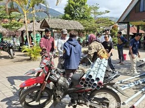 Pengusaha Wisata Patungan Ratusan Juta untuk Perbaikan Jalur Gunung Rinjani