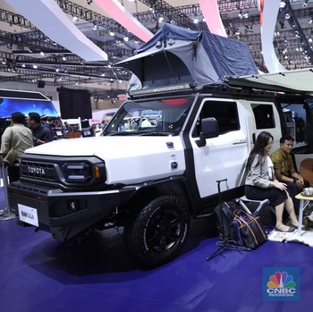 Penampakan Deret Pick-up di GIIAS 2025, Merek Ini Sudah Ludes Terjual