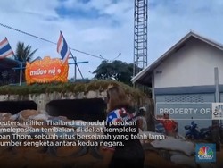 Video: Militer Bentrok, Warga di Perbatasan Thailand-Kamboja Panik