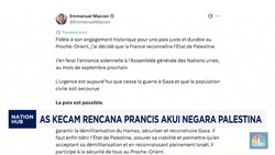 Video: AS Kecam Rencana Prancis Akui Negara Palestina