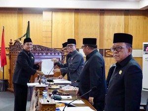 Fraksi di DPRD OKU Setujui Raperda Pertanggungjawaban APBD 2024