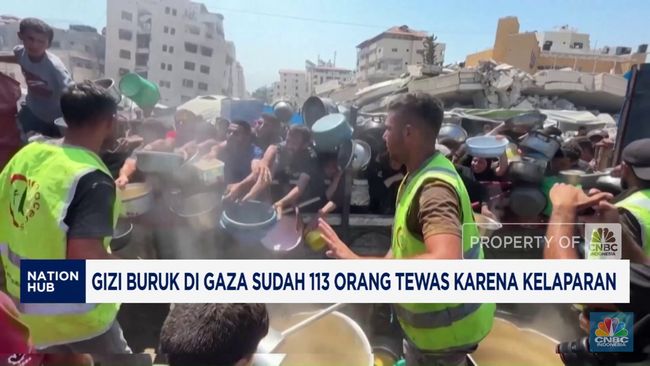 Video: Gizi Buruk di Gaza Sudah 113 Orang Tewas Karena Kelaparan