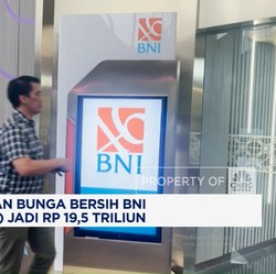 Video: Pendapatan Bunga Bersih BNI Tumbuh 2,33% ke Rp19,5 T di H1-2025