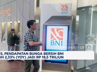 Video: Pendapatan Bunga Bersih BNI Tumbuh 2,33% ke Rp19,5 T di H1-2025