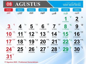 Tanggal 18 Agustus 2025 Memperingati Hari Apa? Ada 5 Peringatan Penting!