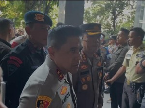 Kapolda Metro Cek Pengamanan Sidang Vonis Hasto Kristiyanto di PN Jakpus