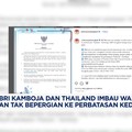 Video: Ada Konflik Militer, KBRI Kamboja & Thailand Imbau WNI Waspada