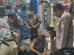 Cegah Tawuran, Polisi Razia Tempat Nongkrong Pelajar di Bogor