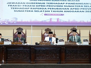 Pemprov Sampaikan Jawaban Pandangan Umum Fraksi DPRD soal APBD-P 2025