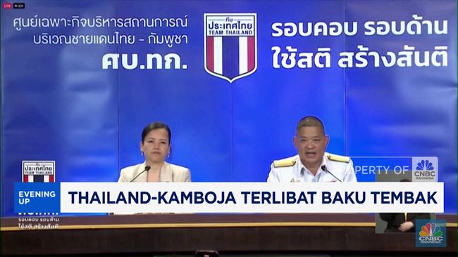 Video: Thailand-Kamboja Baku Tembak, 130 Ribu Orang Dievakuasi