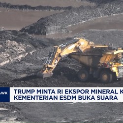 Video: Trump Minta RI Ekspor Mineral Kritis ke AS, ESDM Buka Suara