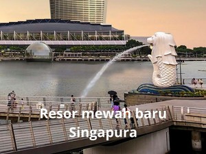 Video: Singapura Bangun Resor Rp130 Triliun di Samping Marina Bay Sands