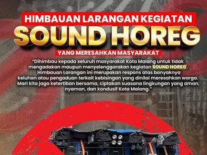 Polresta Malang Kota Larang Keras Sound Horeg, Begini Kata Pakar