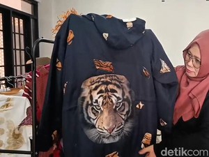 Kala Kain Bekas Jadi Gaun Istimewa di Tangan Ayank