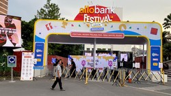 Le Minerale Meriahkan Allo Bank Festival di Bandung