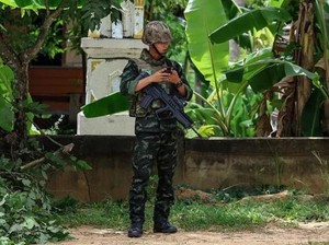 Pos Keamanan di Wilayah Separatis Diserang, 5 Tentara Thailand Tewas