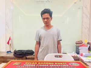 Tunanetra di Lombok Barat Ditangkap gegara Edarkan Sabu, Keluarga Histeris