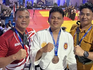 Polda Babel Sabet Medali Perunggu di Kejuaraan Judo Kapolri Cup 2025