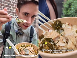 Bule Cicip Nasi Padang Lauk Gulai Nangka: Paling Enak di London!