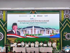 Pemerintah Beri 1.975 Rumah Subsidi ke Guru Ngaji-Dai di Milad ke-50 MUI