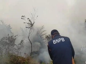 Karhutla di Muara Enim Meluas 6 Hektare, Personel Bagi Tim Padamkan Api
