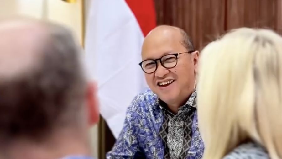 CEO Badan Pengelola Investasi Daya Anagata Nusantara (Danantara Indonesia), Rosan Perkasa Roeslani melakukan pertemuan dengan perusahaan kimia milik Berkshire Hathaway, Lubrizol, membahas arah pembangunan Indonesia menuju 2030. (Instagram/rosanroeslani)
