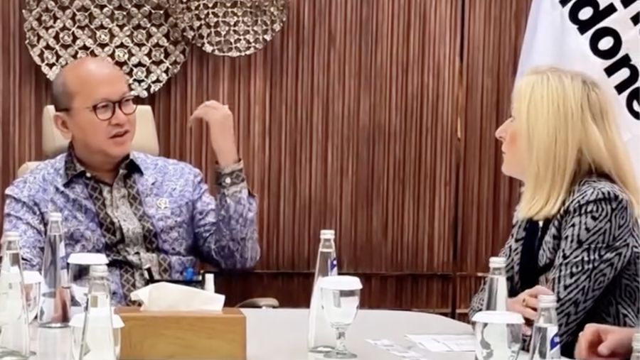 CEO Badan Pengelola Investasi Daya Anagata Nusantara  (Danantara Indonesia), Rosan Perkasa Roeslani melakukan pertemuan dengan perusahaan kimia milik Berkshire Hathaway, Lubrizol, membahas arah pembangunan Indonesia menuju 2030. (Instagram/rosanroeslani)