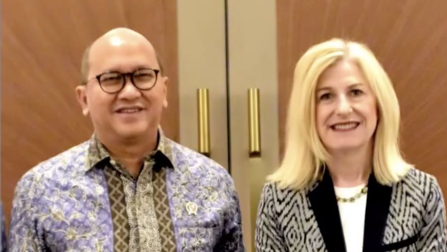 CEO Badan Pengelola Investasi Daya Anagata Nusantara  (Danantara Indonesia), Rosan Perkasa Roeslani melakukan pertemuan dengan perusahaan kimia milik Berkshire Hathaway, Lubrizol, membahas arah pembangunan Indonesia menuju 2030. (Instagram/rosanroeslani)