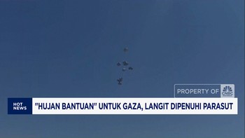 Video: Hujan Bantuan Langit Gaza - Presiden RI Marah ke Presiden AS