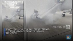Detik-detik Evakuasi Penumpang Maskapai AS, Gegara Masalah Teknis