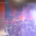 Video: Detik-Detik Kebakaran Hebat di Pasar Taman Puring