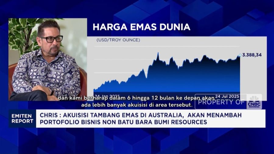 Diversifikasi Bisnis, BUMI Akuisisi Tambang Emas di Australia