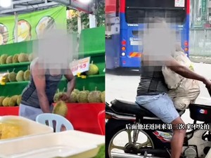 Duh! Pria Ini Curi Durian Musang King Berkali-kali di Siang Hari