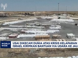Video: Dikecam Dunia! Israel Klaim Kirim Bantuan Via Udara Ke Gaza