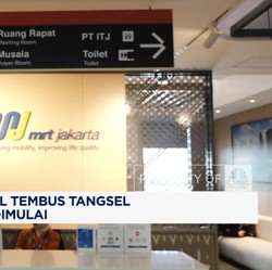 Video: Kabar Baik! MRT Jakarta Bakal Tembus Tangsel