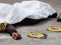 Potret Penembakan Massal di Bangkok Thailand, Mayat Ditutup Kain Putih
